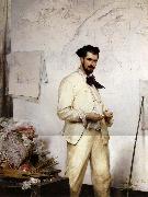 Mathey, Paul Portrait de Georges Clairin oil painting artist